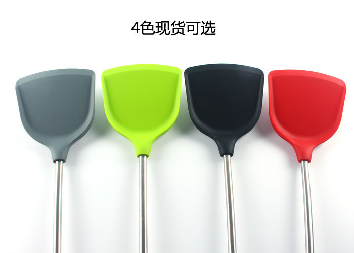 硅膠鍋鏟安全嗎，硅膠鍋鏟高溫有毒嗎，硅膠鍋鏟可以下油鍋嗎